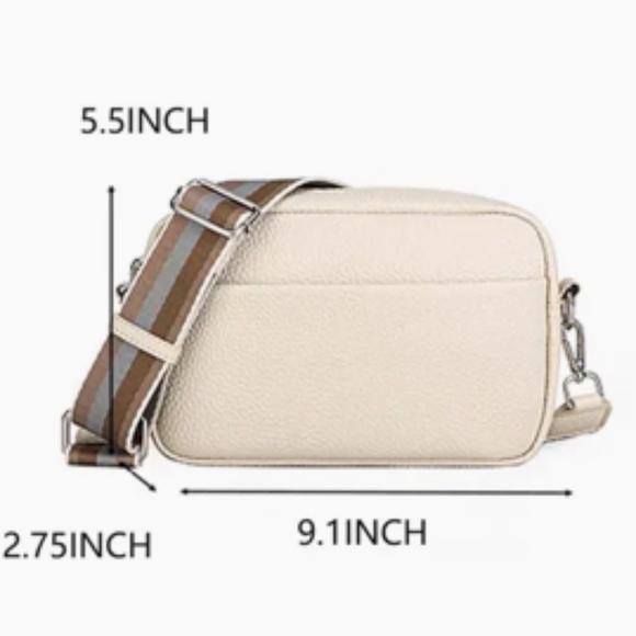 Solid Color Crossbody Bag - Picture 2 of 2